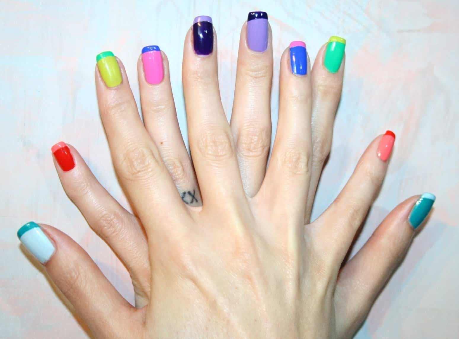 Nuovo Trend 2018: Semipermanente French Colorato
